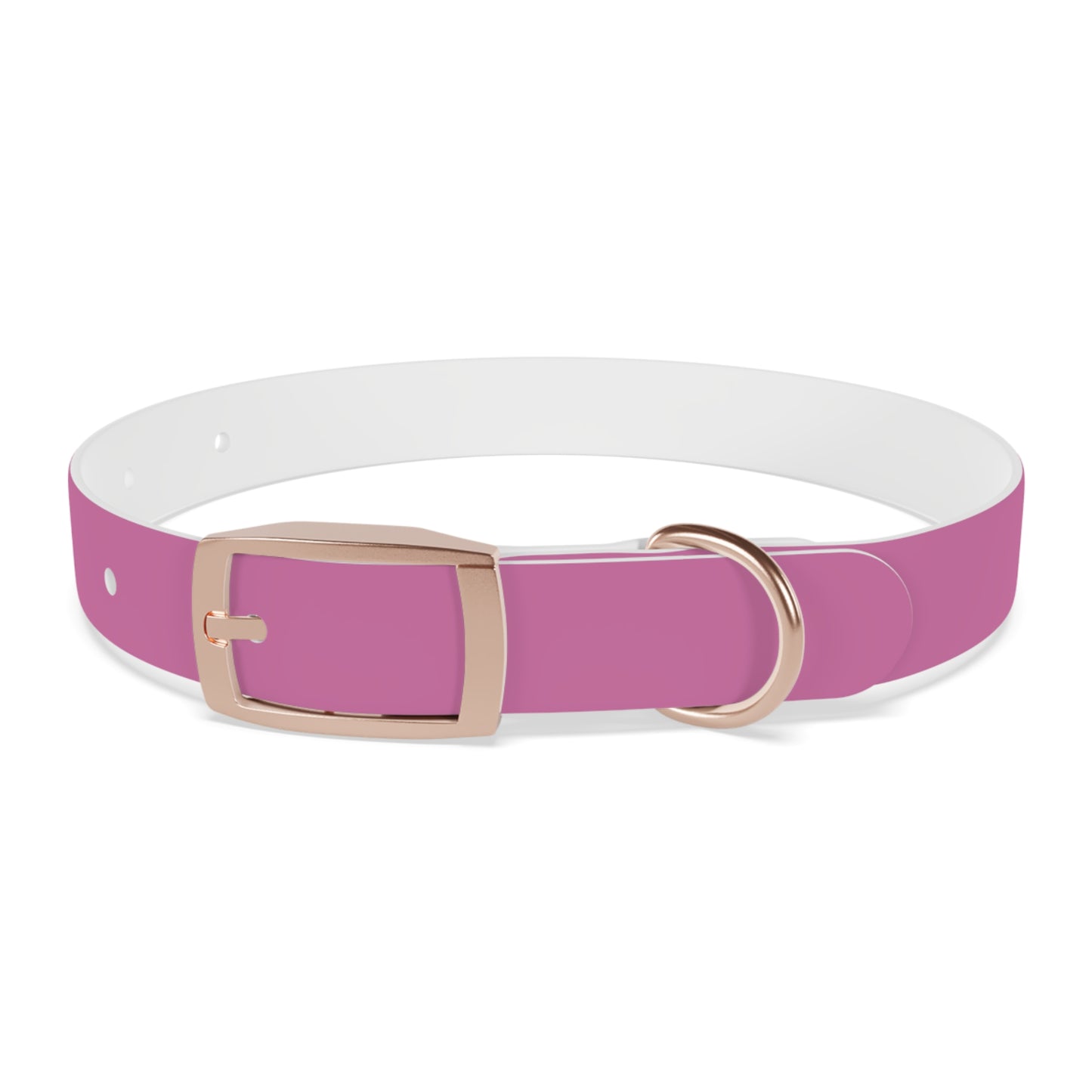 Customized Pink Dog Collar, With Phone Number - "Lucy"
