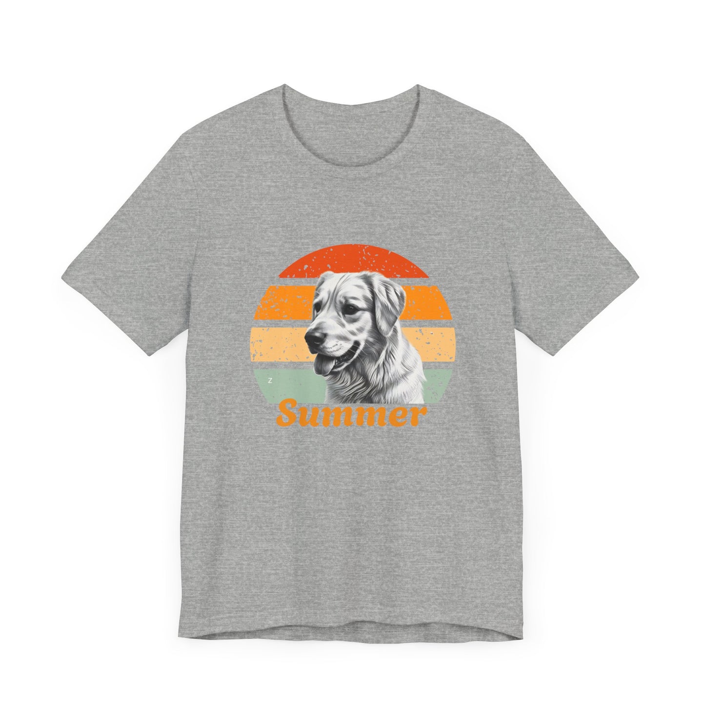 Customized Dog T-Shirt in Retro Style