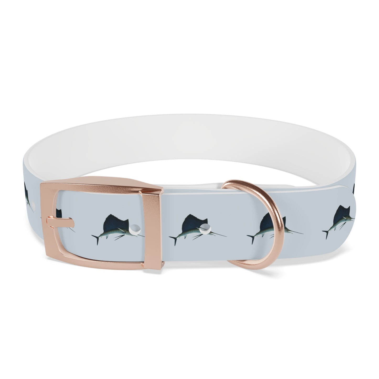 Customized Sailfish Design Dog Collar - "Beau"