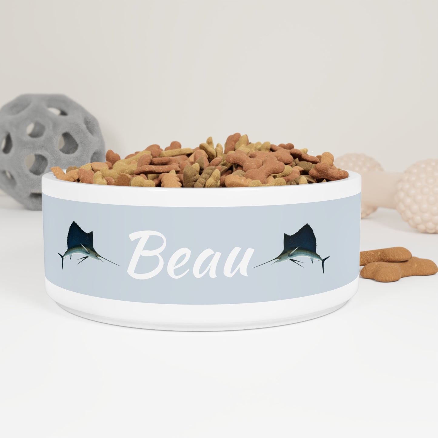 Customized Pet Bowl - "Beau"