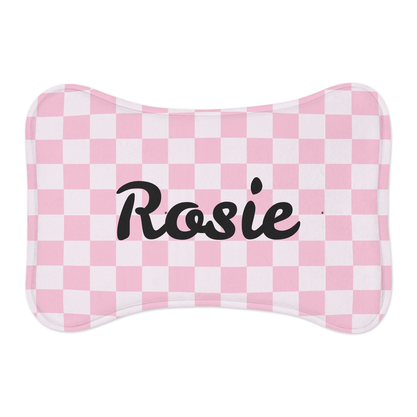 Customized Pet Feeding Mats - "Rosie"