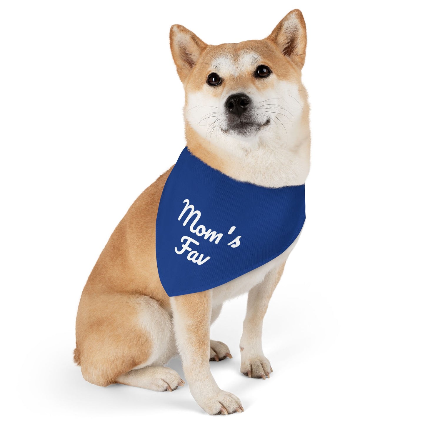 Pet Bandana Collar - "Mom's Fav"
