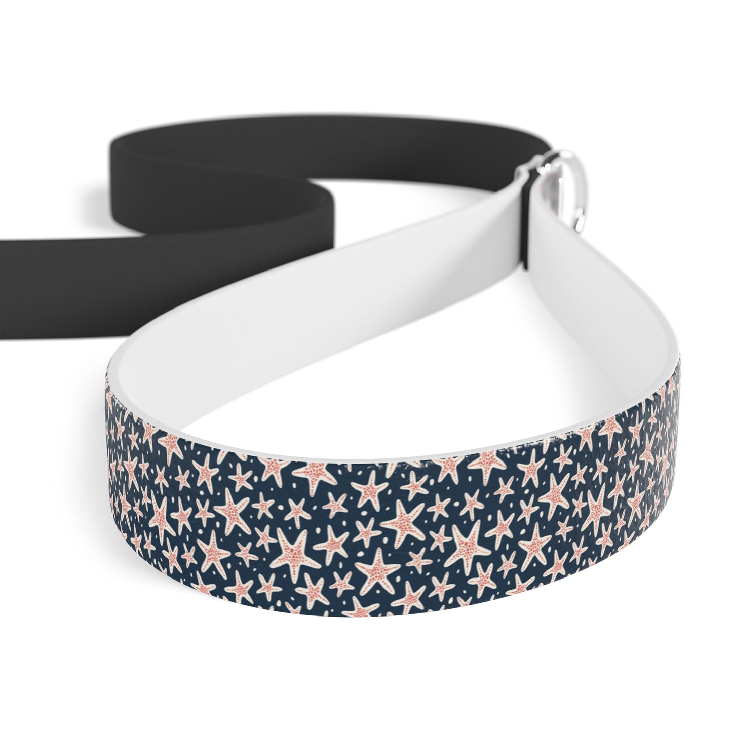 Customized Pet Leash - Tropical Starfish Design - "Max" - 78" Leash