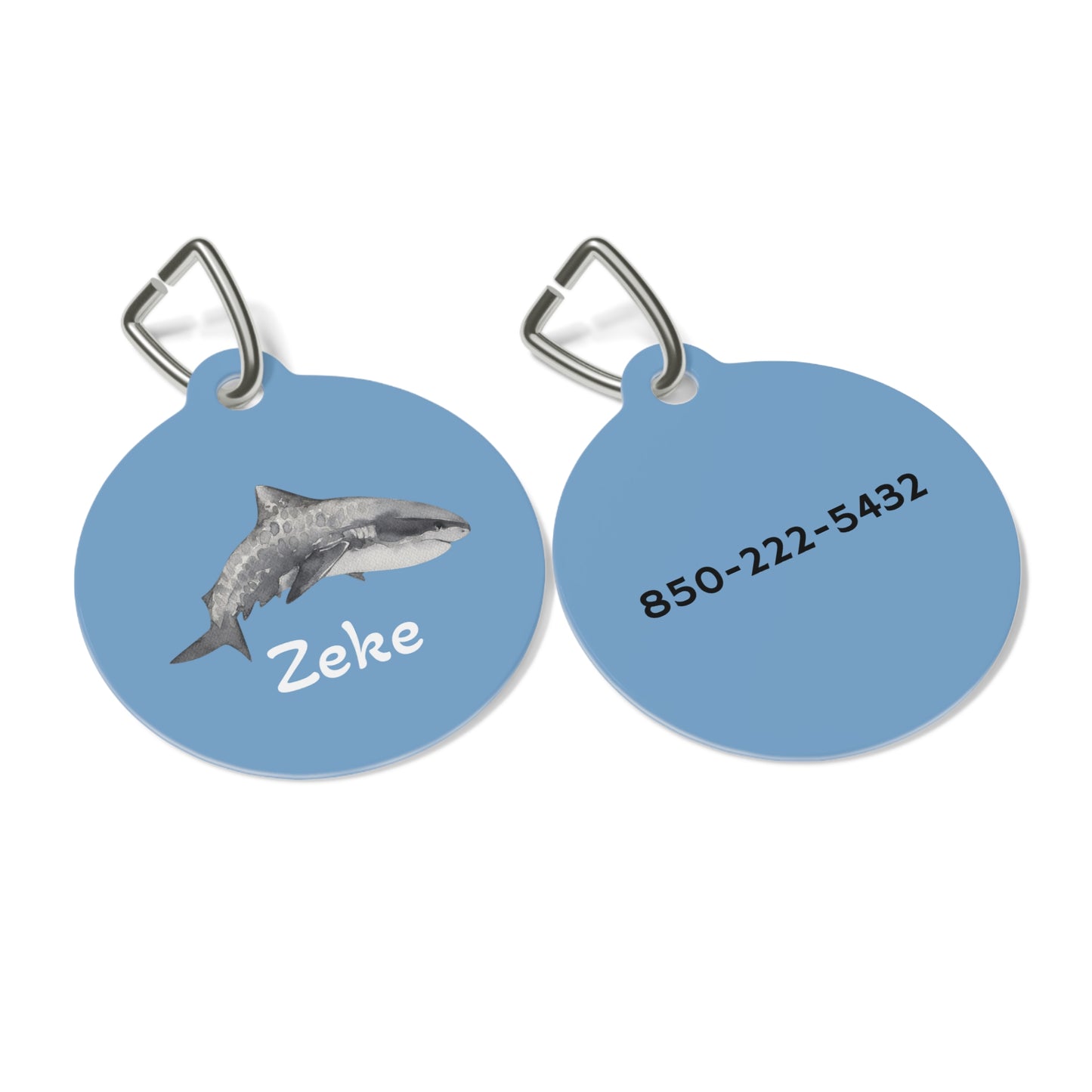 Customized Pet ID Tag - Zeke