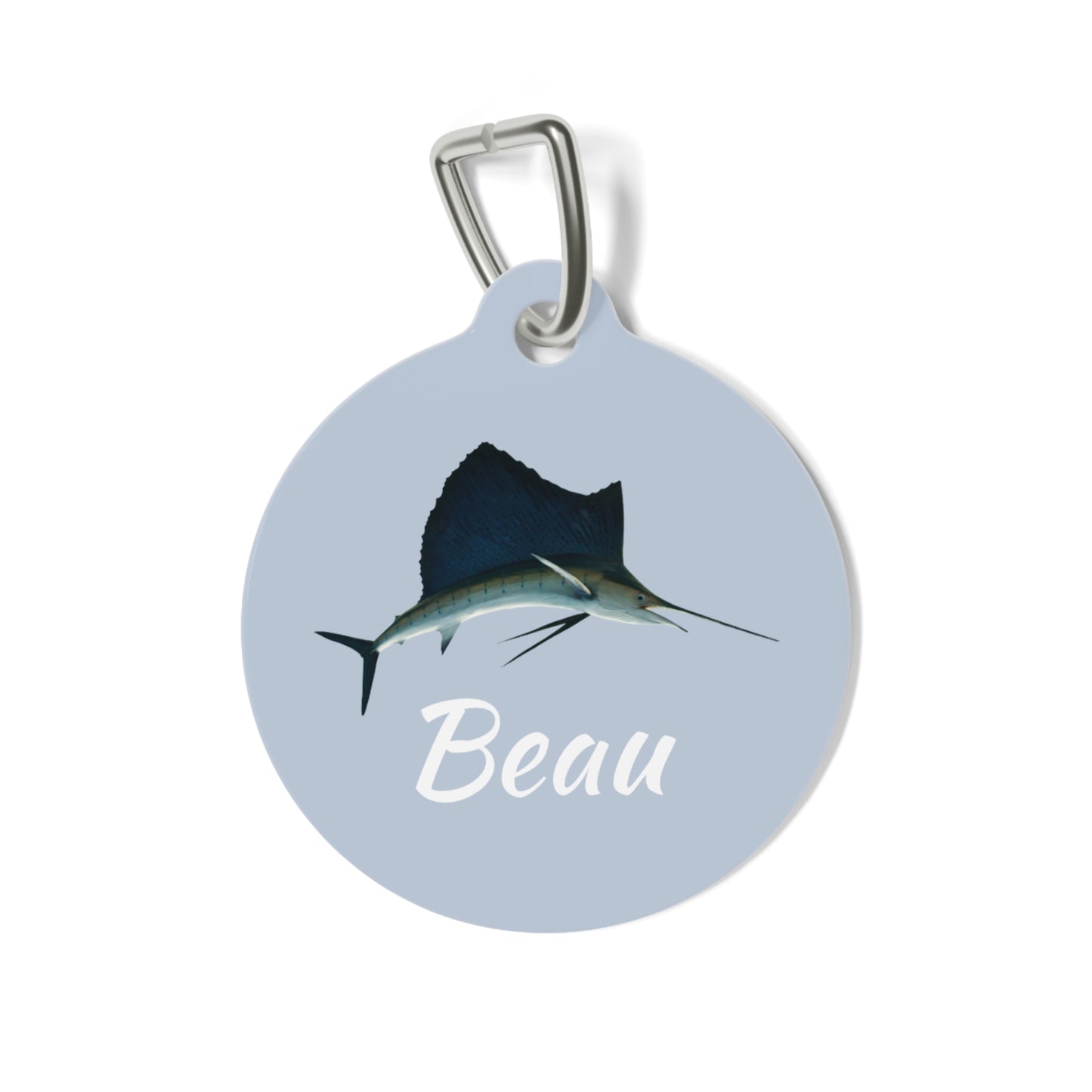 Customized Pet ID Tag - "Beau"