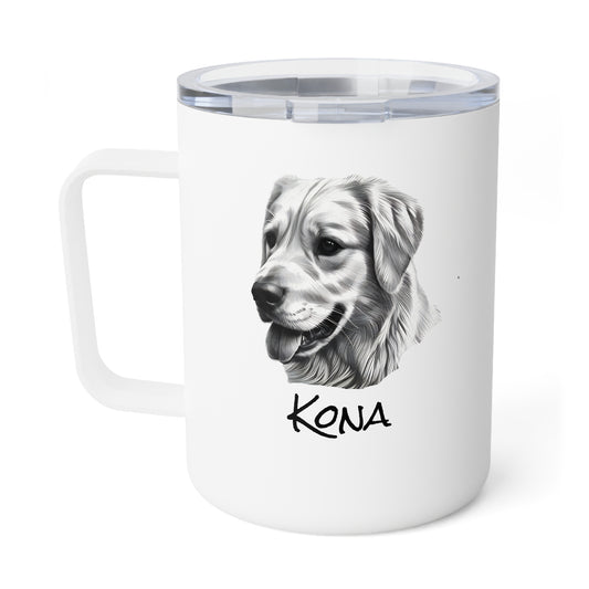 Customized Insulated Coffee Mug, 10oz