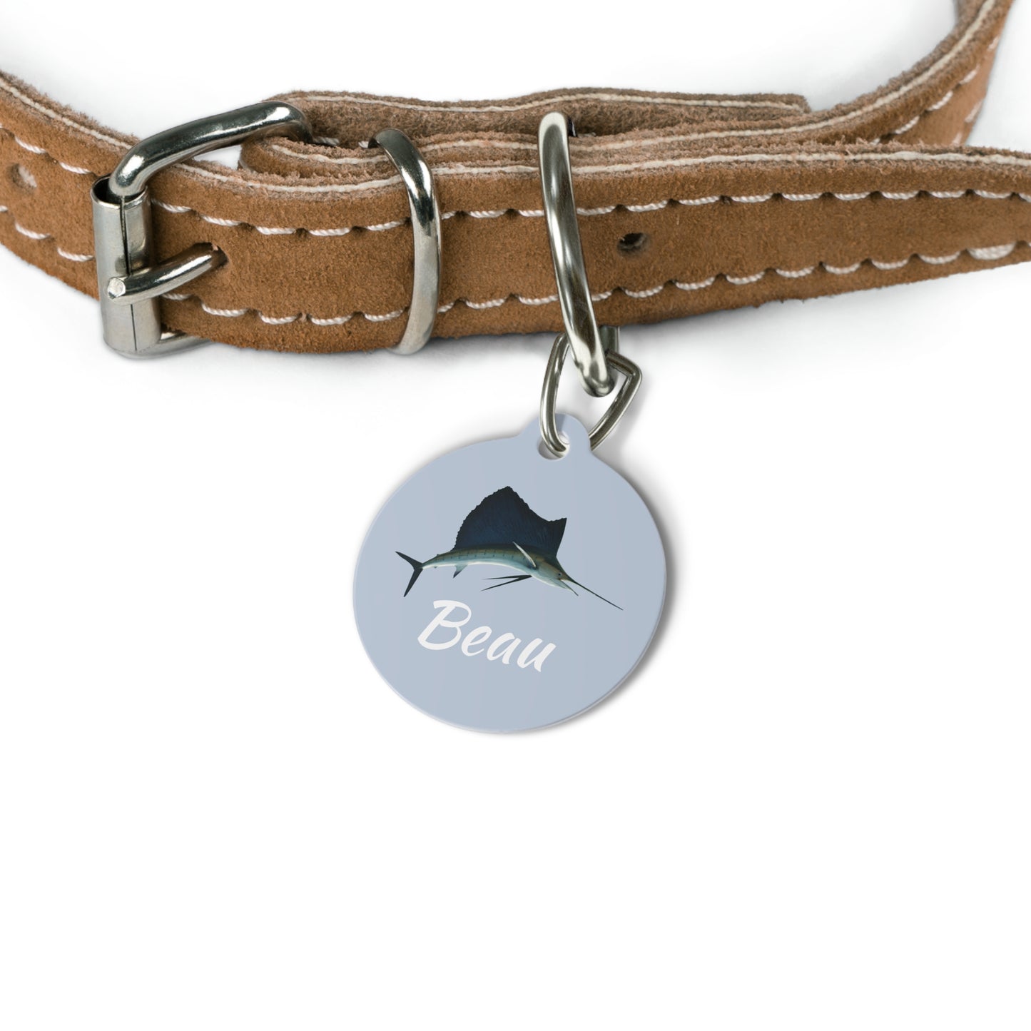 Customized Pet ID Tag - "Beau"