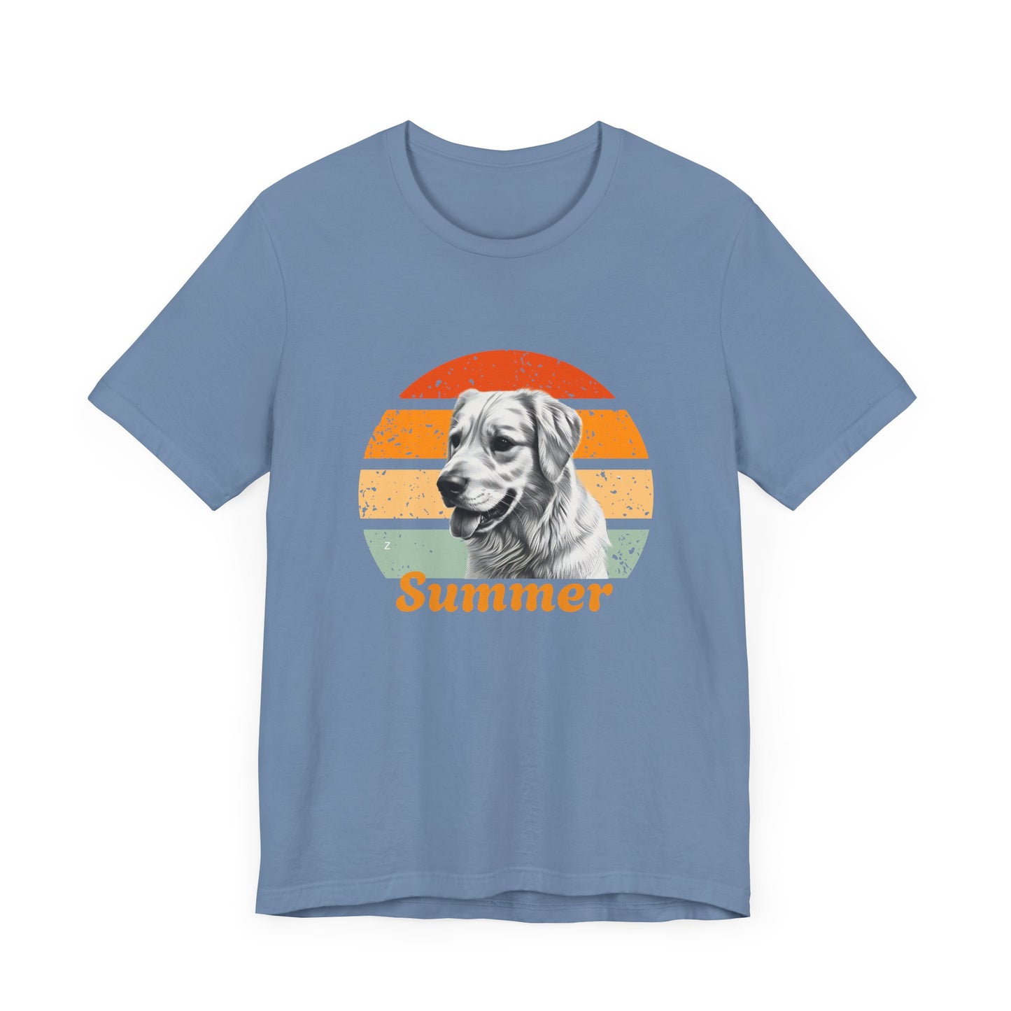 Customized Dog T-Shirt in Retro Style