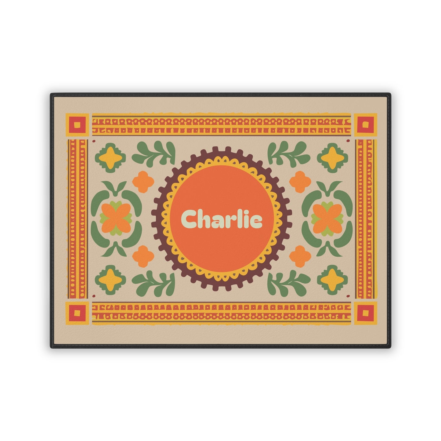Pet Mat (18" x 24") Beautiful BOHO Design