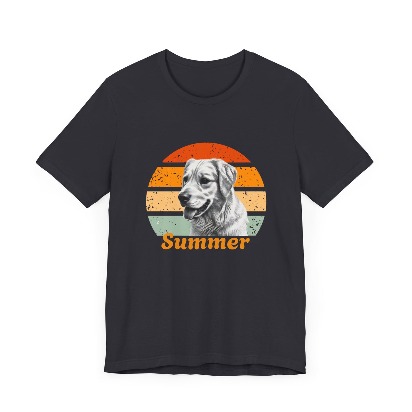 Customized Dog T-Shirt in Retro Style
