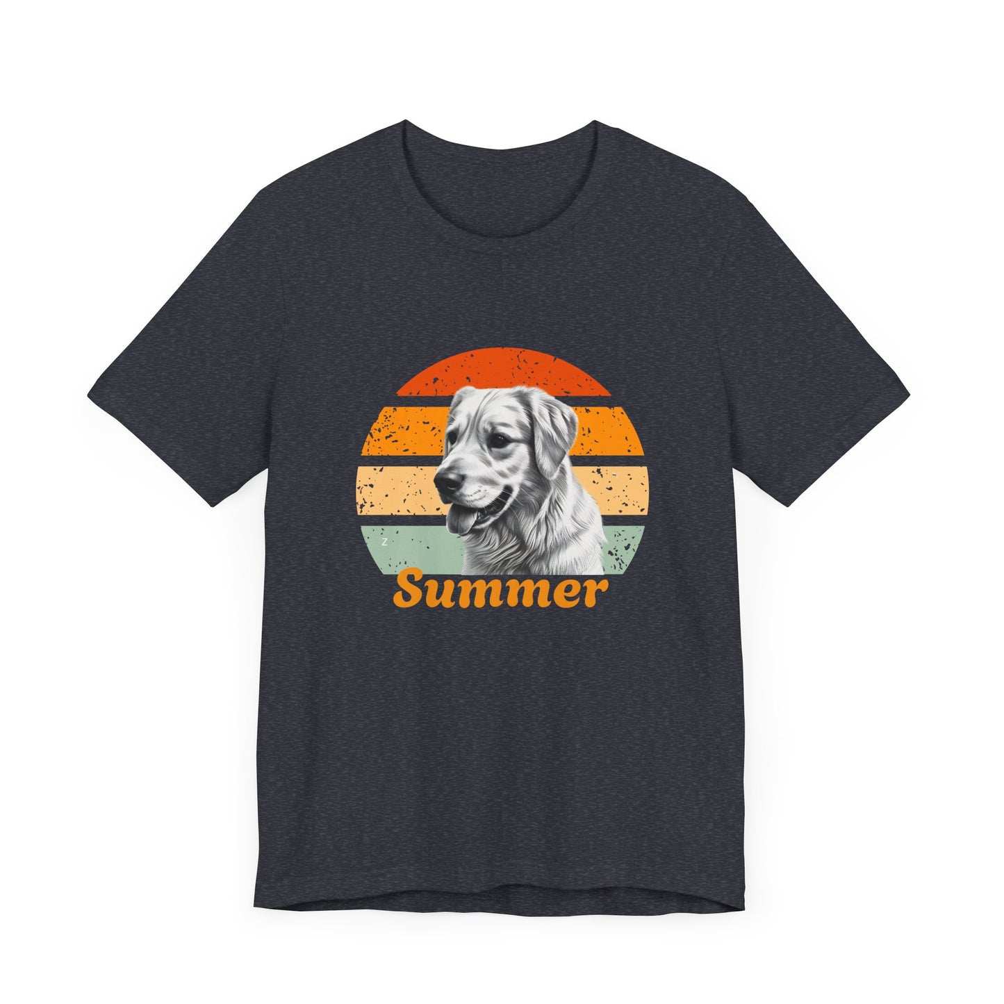 Customized Dog T-Shirt in Retro Style