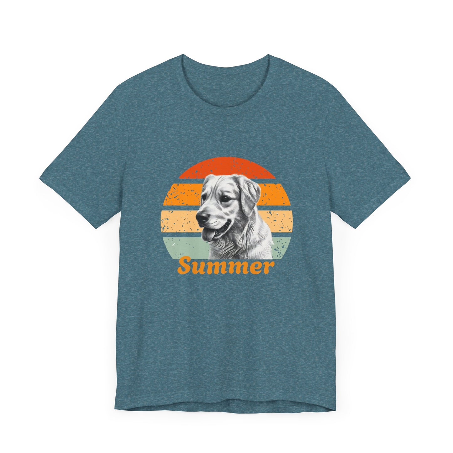Customized Dog T-Shirt in Retro Style