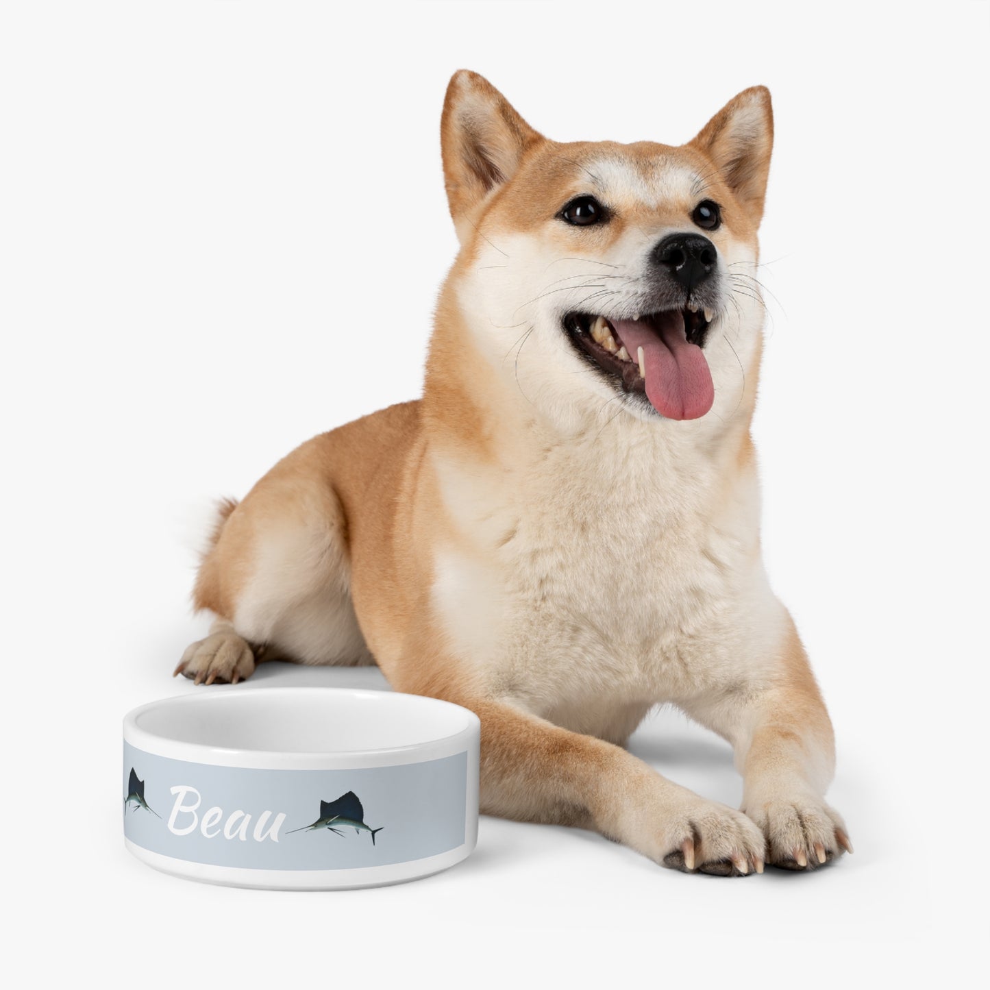 Customized Pet Bowl - "Beau"