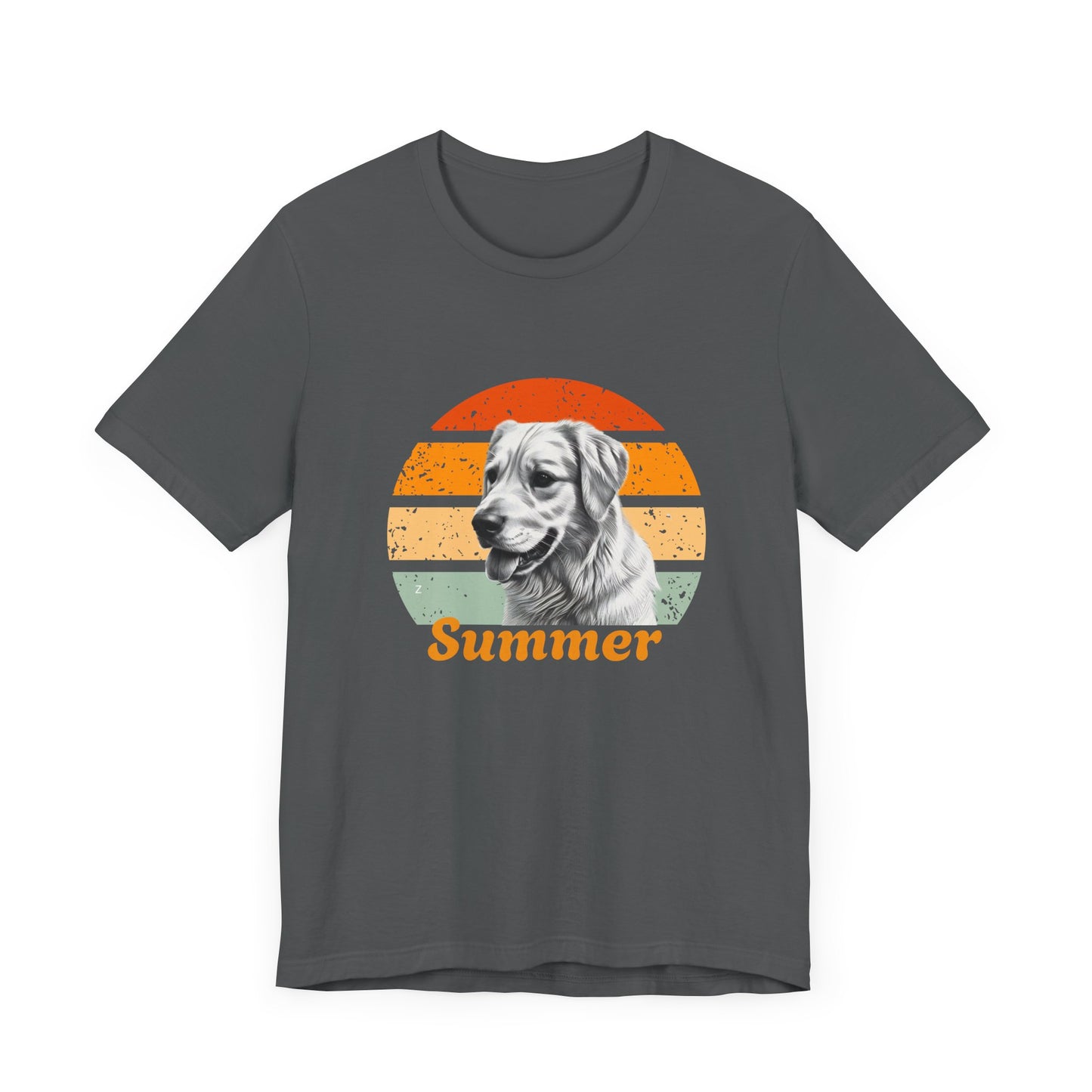 Customized Dog T-Shirt in Retro Style