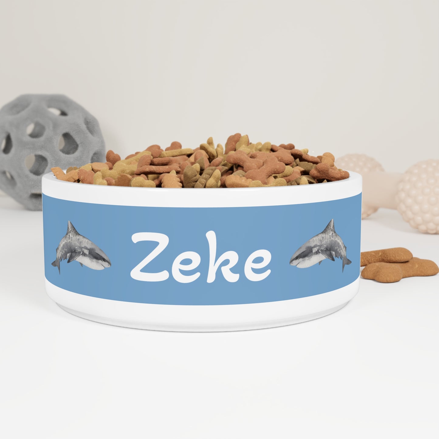 Customized Pet Bowl - "Zeke"