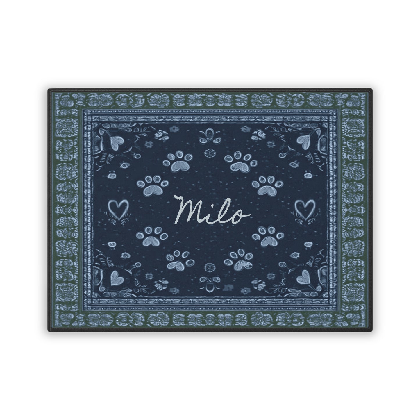 Customized Pet Mat (18" x 24") - "Milo"