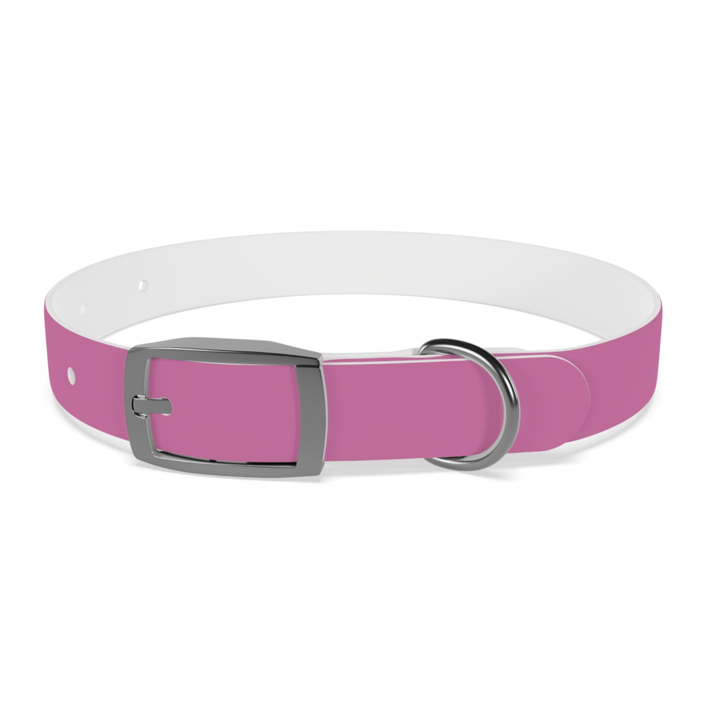 Customized Pink Dog Collar, With Phone Number - "Lucy"