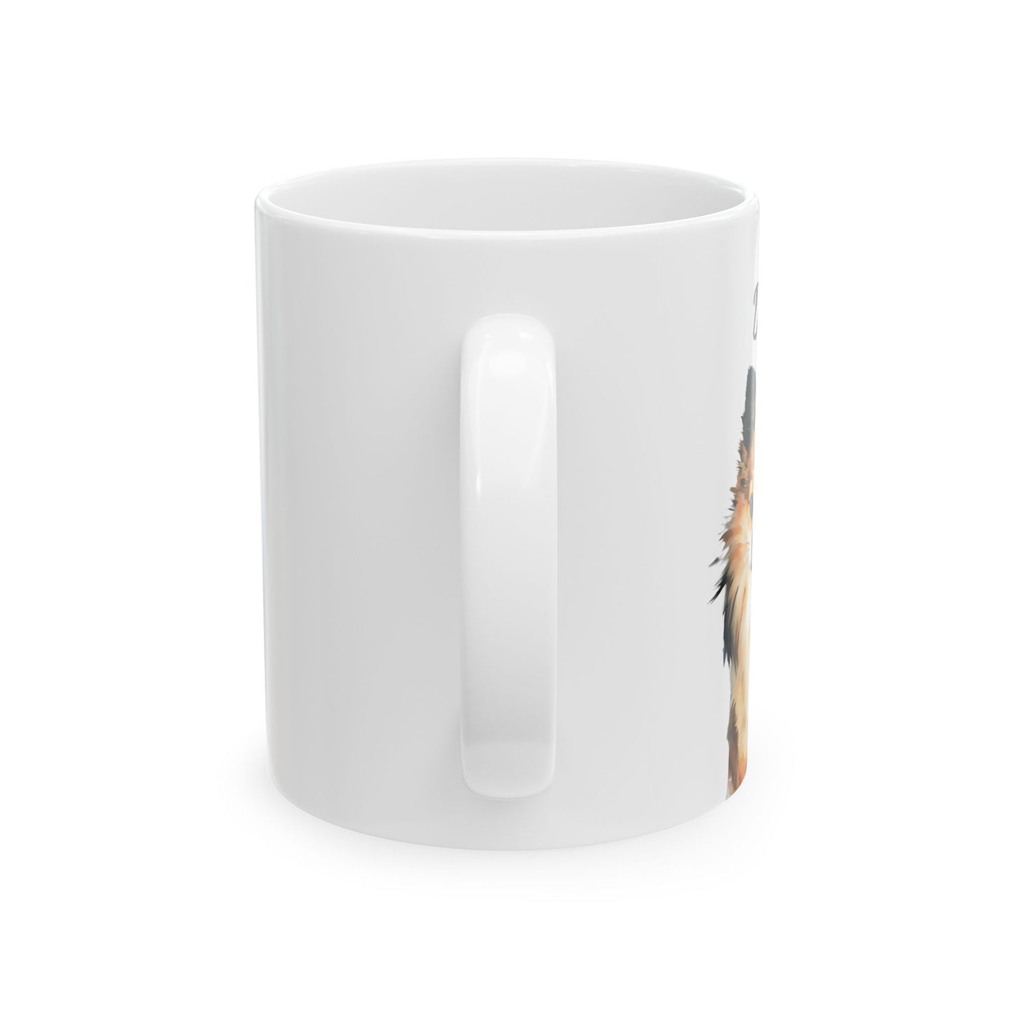 Ceramic Mug, 11 Oz. - Customized With Your Pet's Artwork