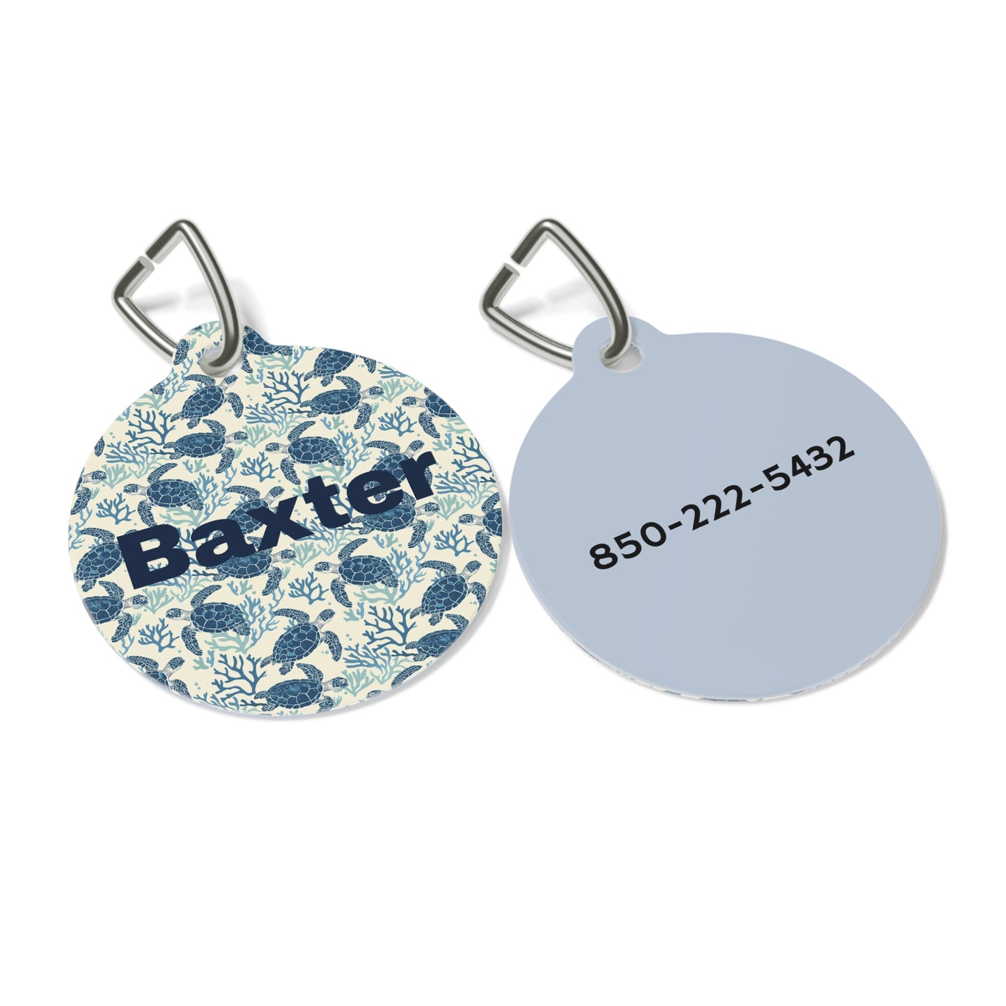 Customized Pet ID Tag - Baxter