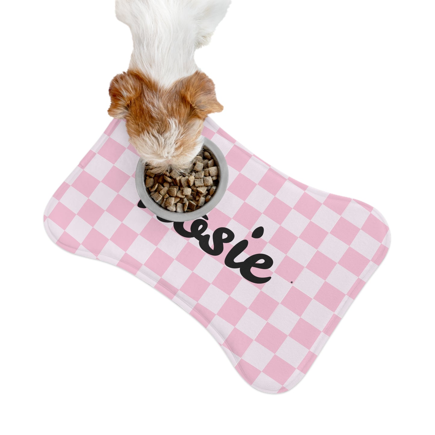Customized Pet Feeding Mats - "Rosie"