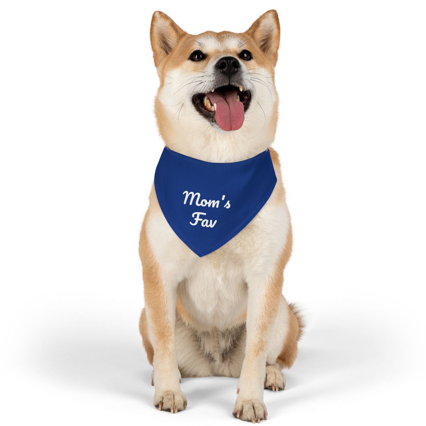 Pet Bandana Collar - "Mom's Fav"