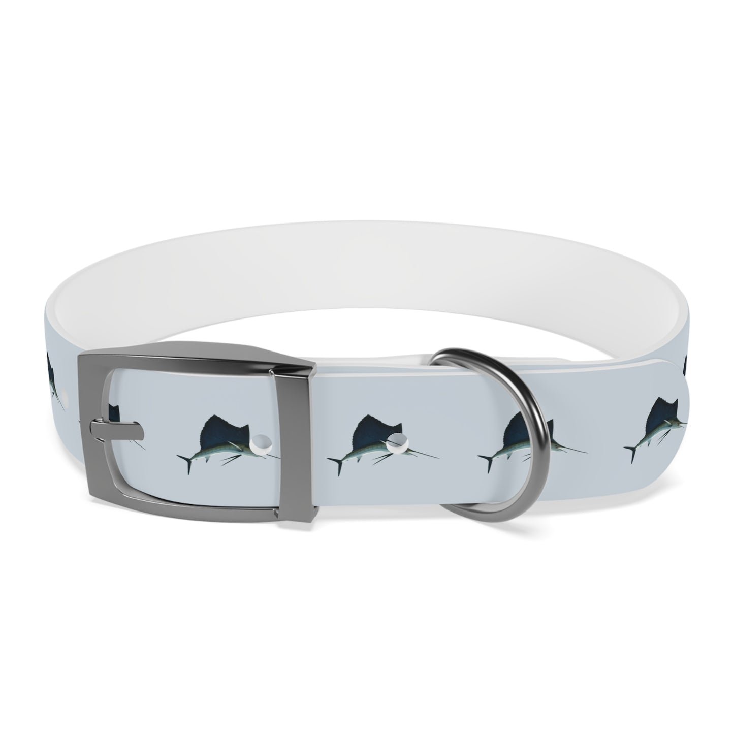 Customized Sailfish Design Dog Collar - "Beau"