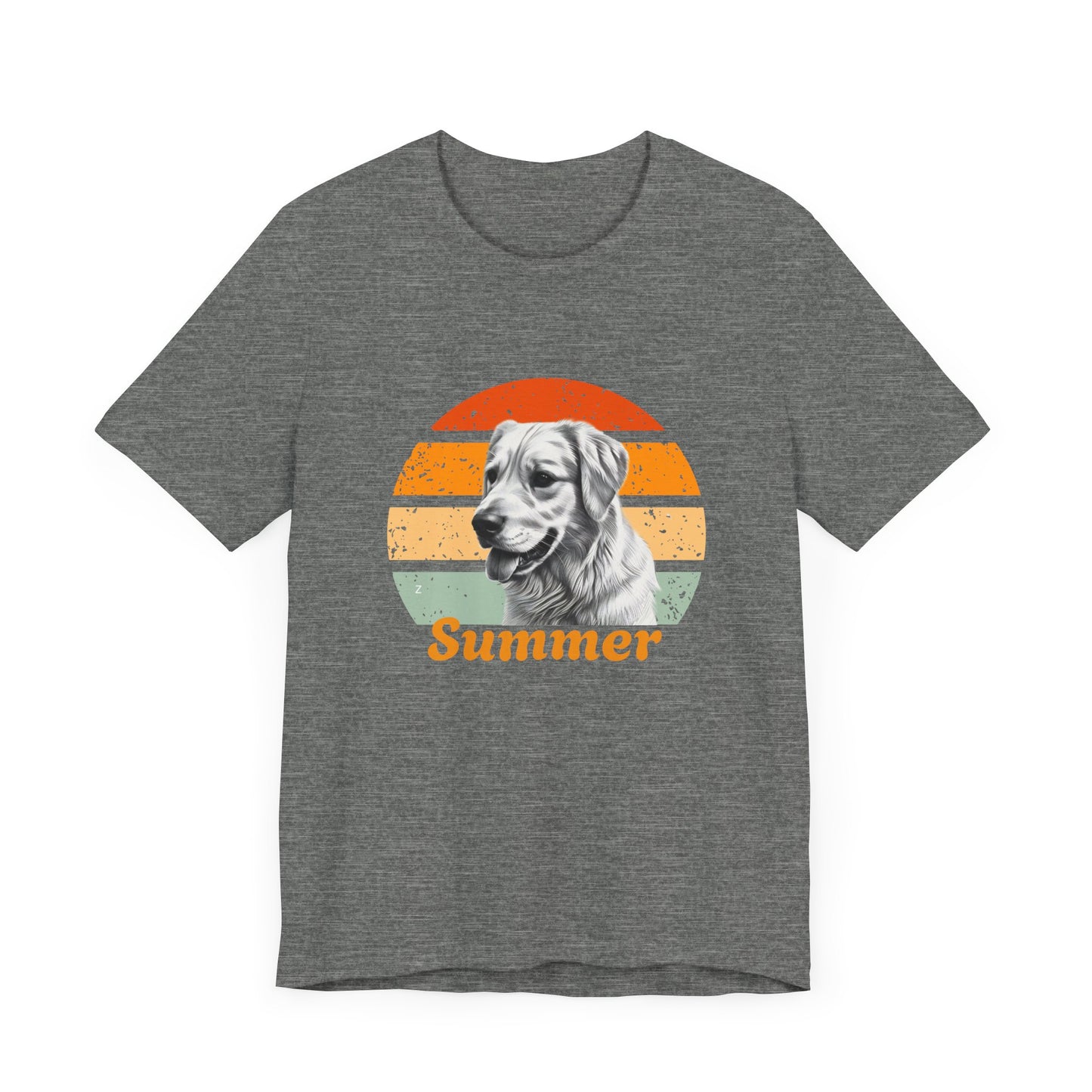 Customized Dog T-Shirt in Retro Style