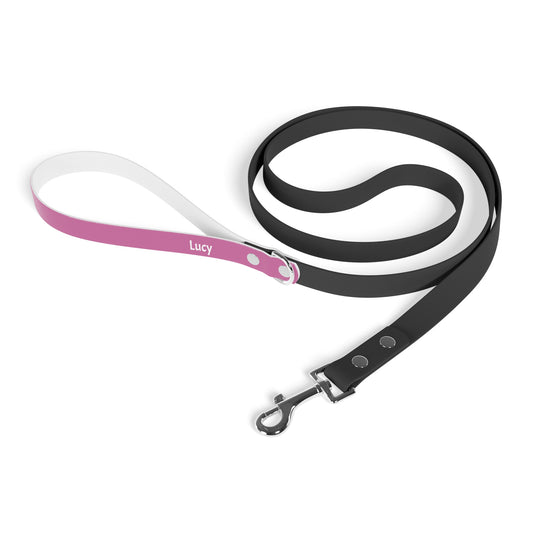 Customized Pet Leash  - "Lucy" - 78" Pink Leash