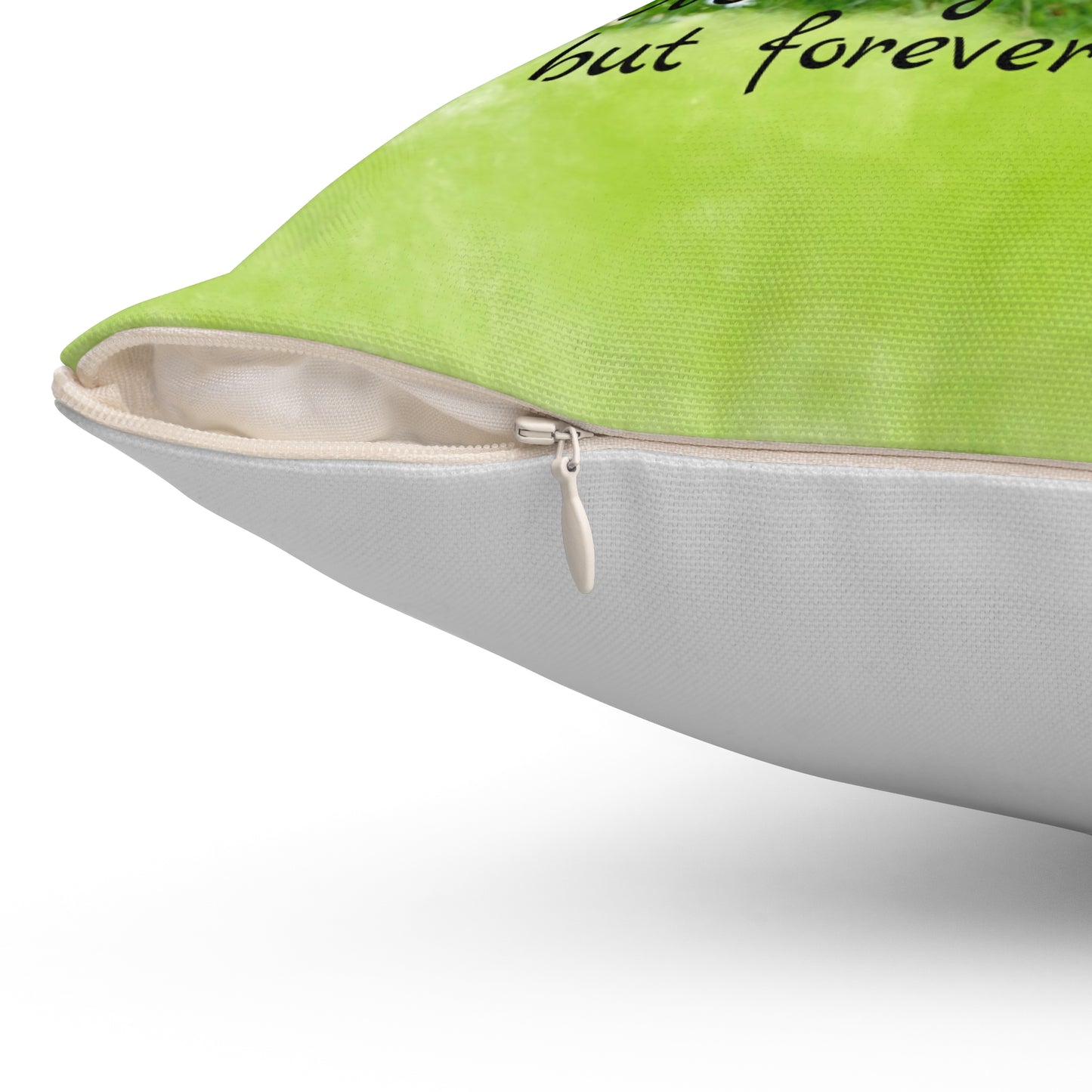 Pet Memorial Square Throw Pillow