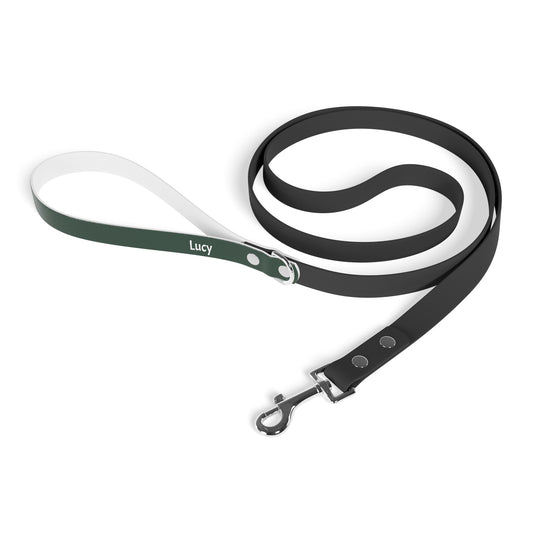 Customized Pet Leash  - "Lucy" - 78" Green Leash