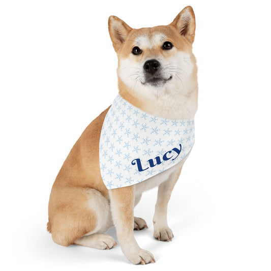 Personalized Pet Bandana Collar - Lucy