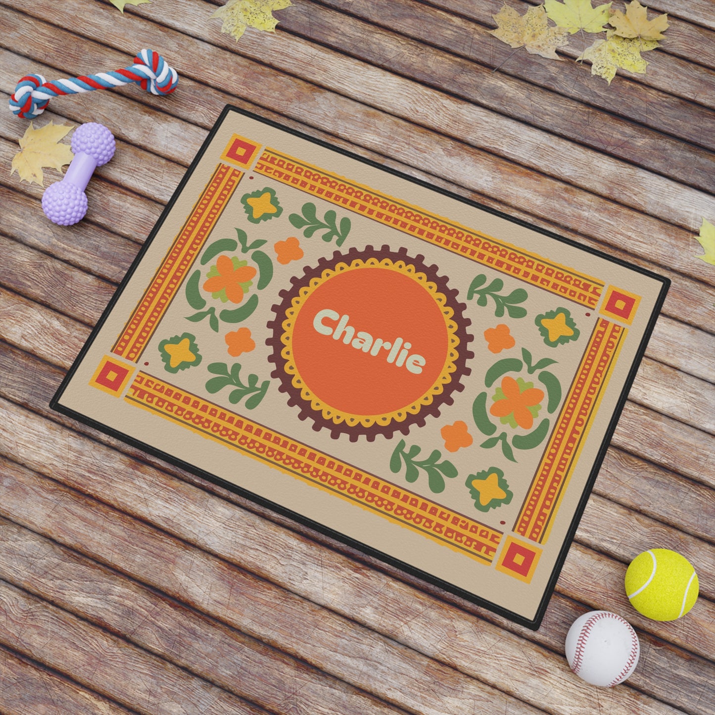 Pet Mat (18" x 24") Beautiful BOHO Design