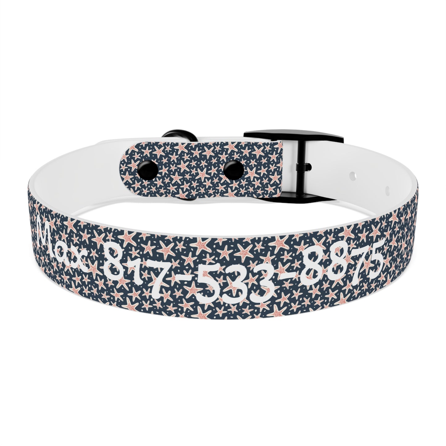 Customized Starfish Design Dog Collar - "Max"