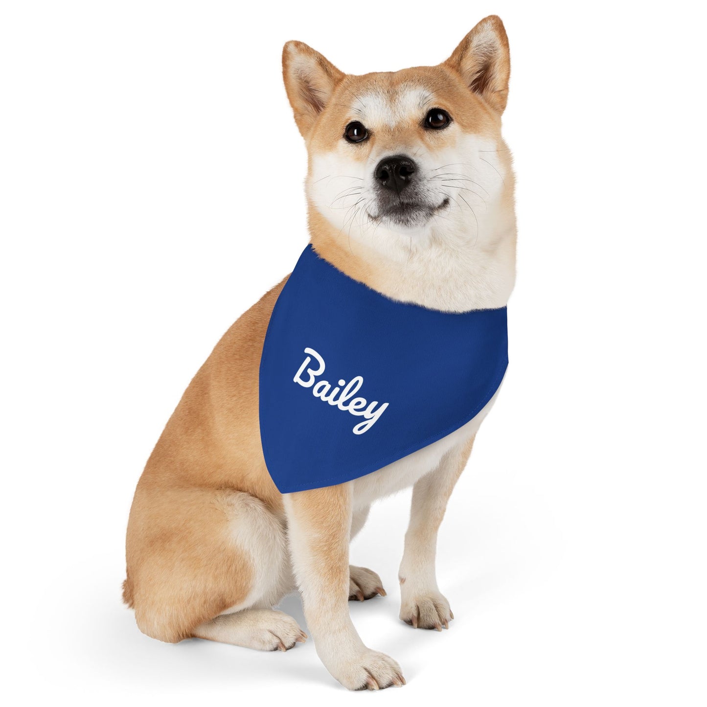 Personalized Pet Bandana Collar - Bailey