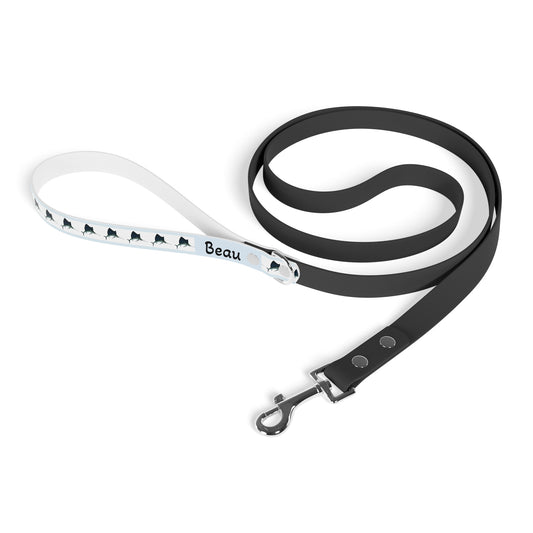 Customized Pet Leash  - Colorful Sailfish Design -  "Beau" - 78" Leash